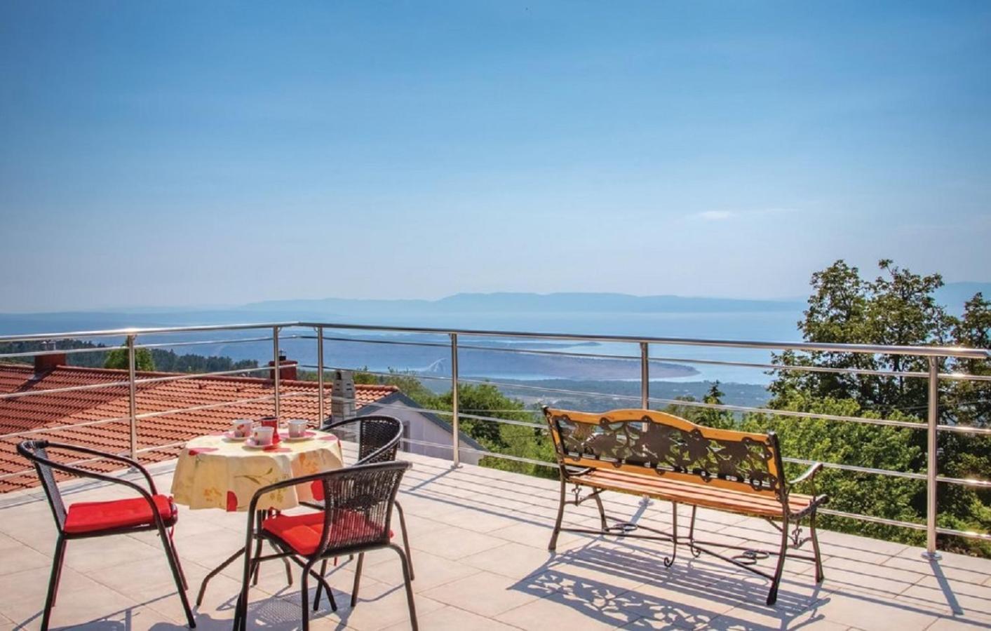 Apartment Jasna With Breathtaking Sea View, Terrace And Free Parking Hreljin Εξωτερικό φωτογραφία