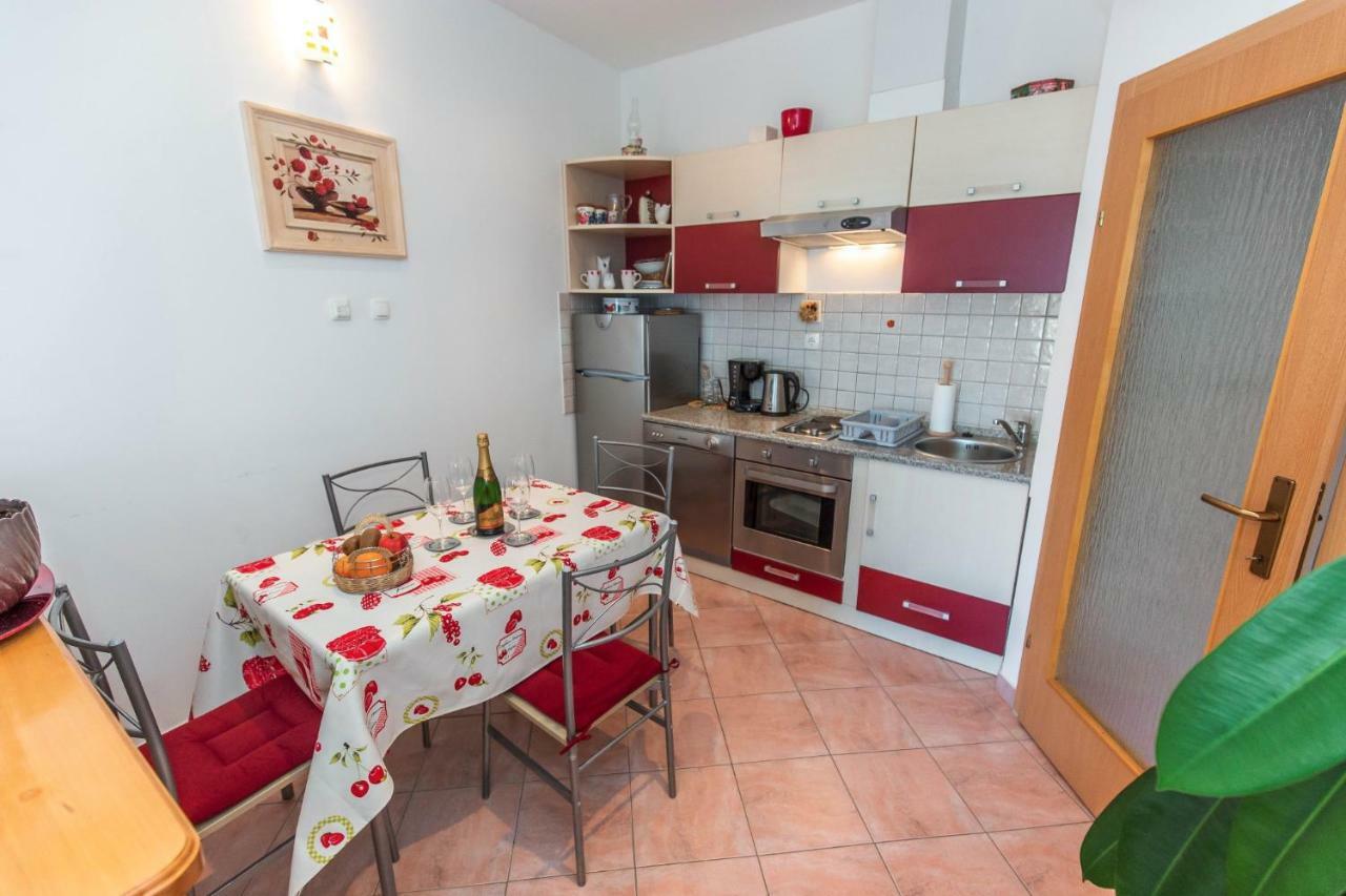 Apartment Jasna With Breathtaking Sea View, Terrace And Free Parking Hreljin Εξωτερικό φωτογραφία