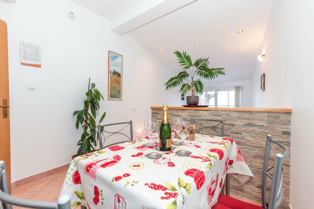 Apartment Jasna With Breathtaking Sea View, Terrace And Free Parking Hreljin Εξωτερικό φωτογραφία